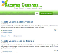 Recetas veganas
