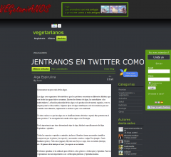 Revista de la red social VEGetariANOS