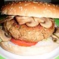Burguer de Berenjena y sésamo