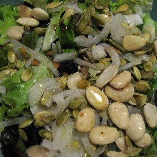 ensalada de frutos secos