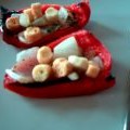 Pimientos rojos acompañados