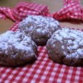 Polvorones veganos de chocolate
