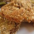 Seitan rebozado con almendras