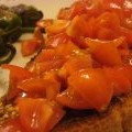 Bruschetta con tomate