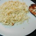 Bulgur con cebolla y ajo